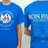 The Ron Paul "Constitution" T-shirts (Sapphire Blue)